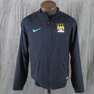 Manchester City Jacket (Retro) - 2015 Travel Jacket - Men's Small